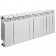 Алюминиевый радиатор Rifar Alum 350, 14 секций